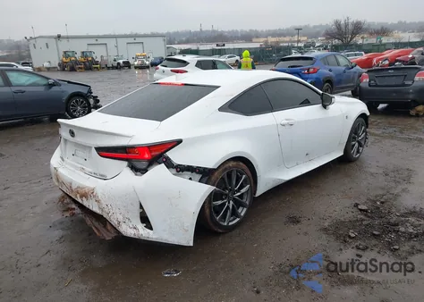 2020 Lexus Rc 350 F Sport из США, поврежденный, VIN JTHGZ5DC2L5010038